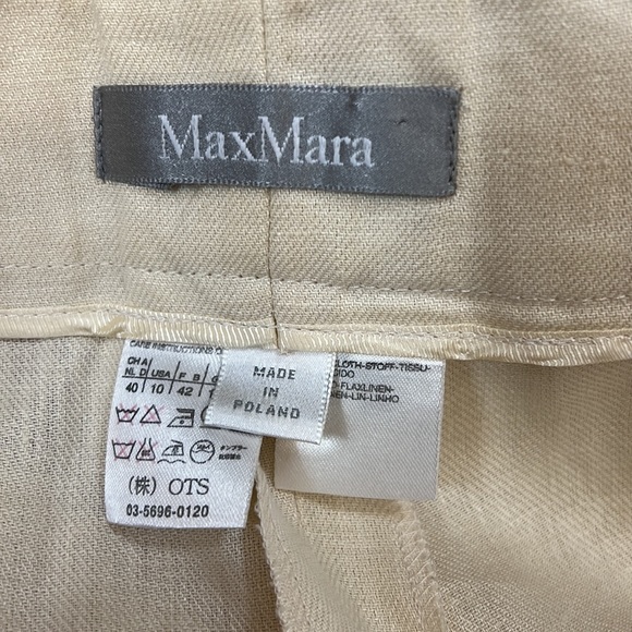 MaxMara leinen pants size 10 - Picture 14 of 16